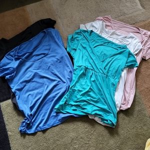 Large nursing maternity top lot